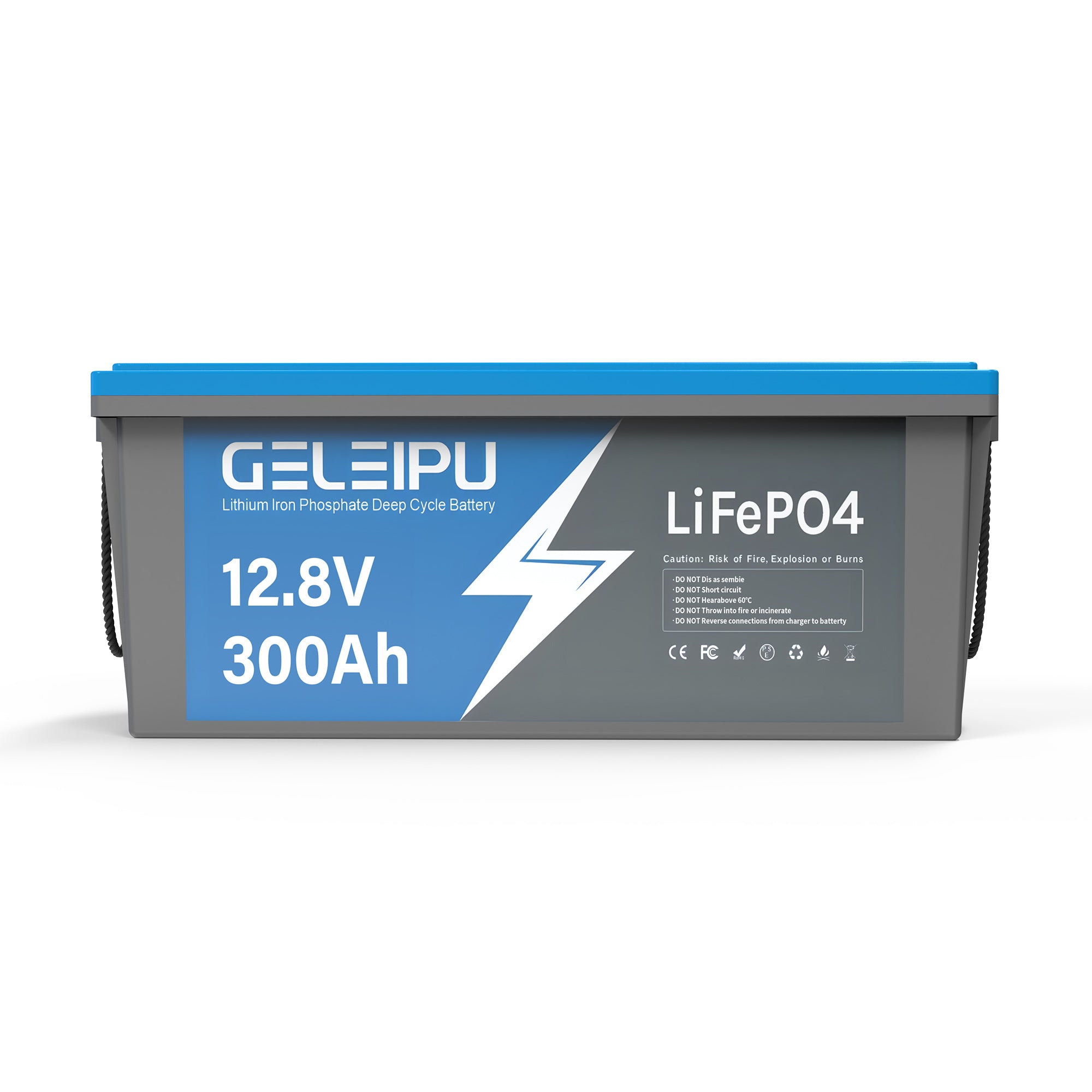 Geleipu 12V 300Ah LiFePO4 Batterie