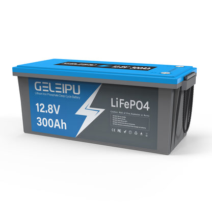 Geleipu 12V 300Ah LiFePO4 Batterie